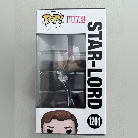 NWT - Funko Pop! Marvel Studios Guardians of the Galaxy Vol. 3 #1201 Star-Lord - Picture 3 of 4